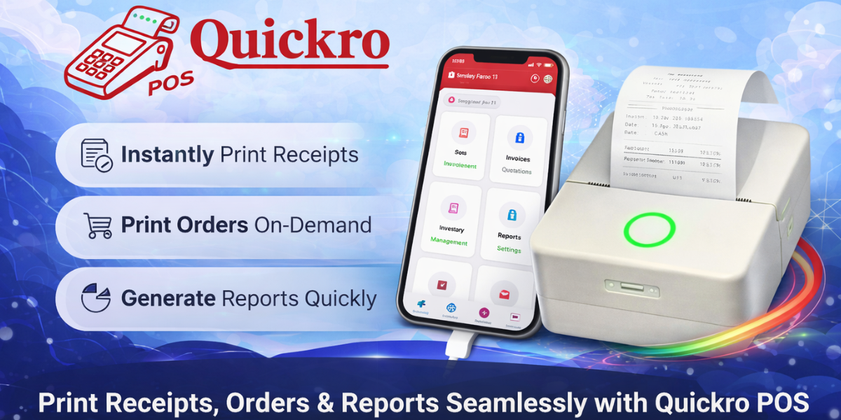 Quickro POS Flutter App (Offline + Cloud Backup) Android & IOS - 3